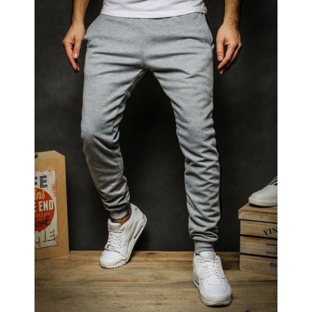 Svetlosivé pánske tepláky UX2297