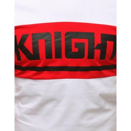 Biele pánske tričko s potlačou RX3803