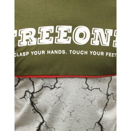 Pánske zelené tričko s potlačou RX3823