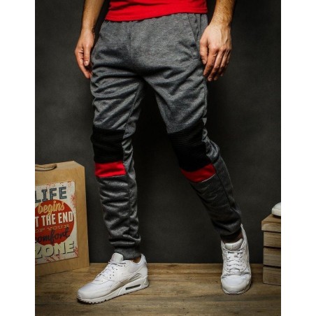 Pánske tmavosivé tepláky UX2269