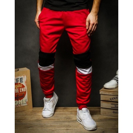 Pánske červené tepláky UX2270