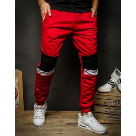 Pánske červené tepláky UX2270