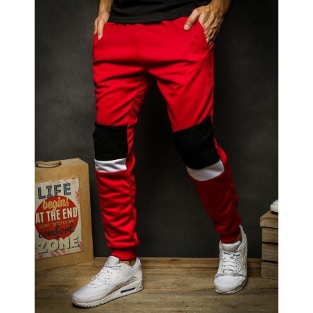 Pánske červené tepláky UX2270