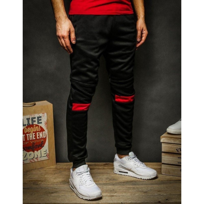 Pánske čierne tepláky UX2271