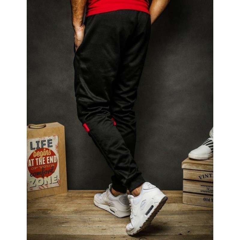 Pánske čierne tepláky UX2271