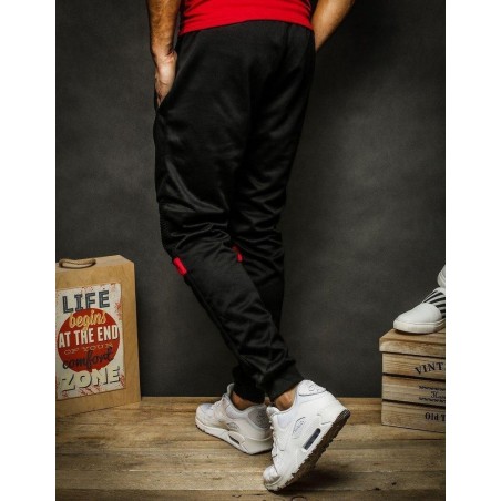 Pánske čierne tepláky UX2271