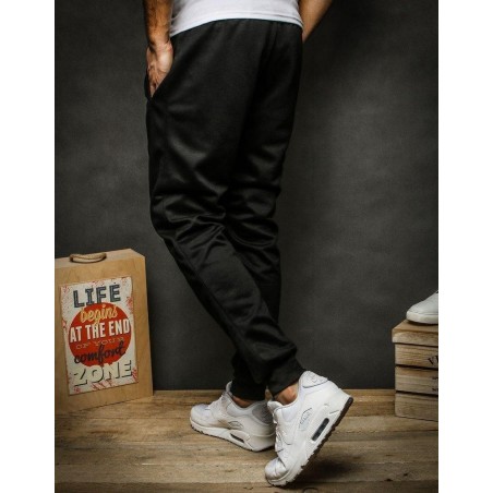 Čierne tepláky pre mužov UX2303