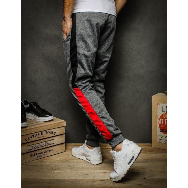 Tmavosivé pánske tepláky UX2263