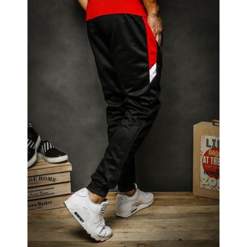 Pánske čierne tepláky UX2283