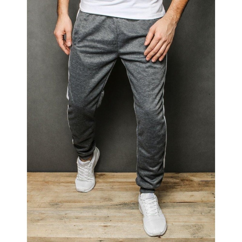 Pánske tmavosivé tepláky UX2294