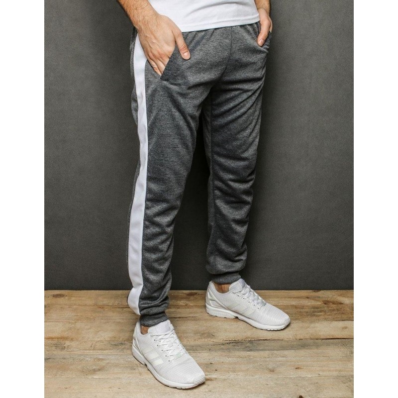 Pánske tmavosivé tepláky UX2294