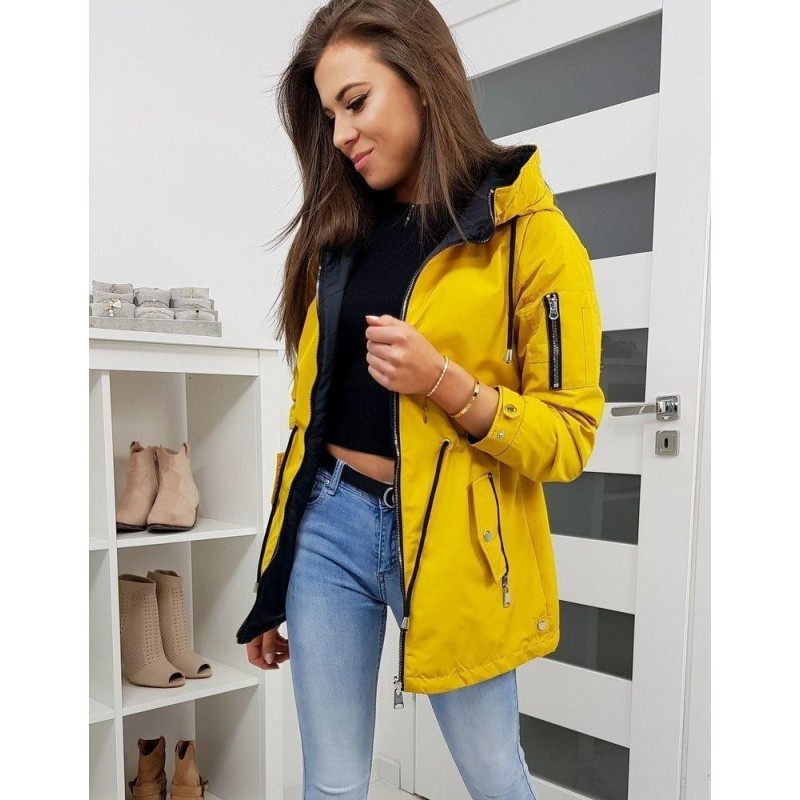 Dámska prechodná bunda AVONA TY1142 - žltá
