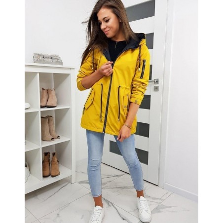 Dámska prechodná bunda AVONA TY1142 - žltá