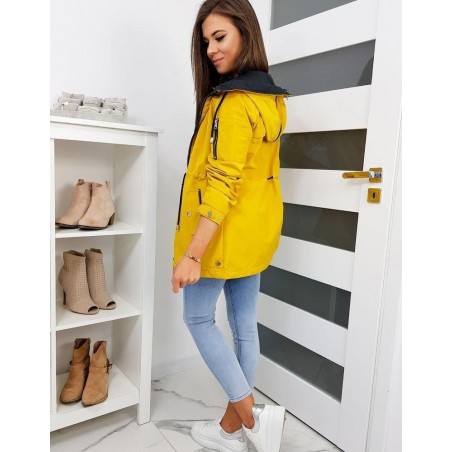 Dámska prechodná bunda AVONA TY1142 - žltá
