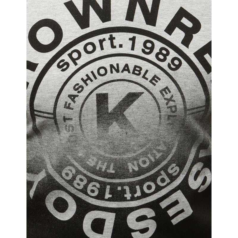 Pánske sivé tričko s krátkym rukávom RX3853, veľ. XL