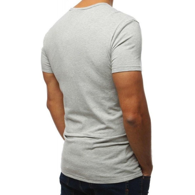 Pánske sivé tričko s krátkym rukávom RX3853, veľ. XL
