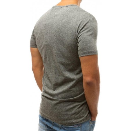 Pánske tričko s krátkym rukávom RX3732 - antracitové