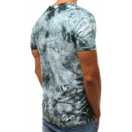 Pánske batikované tričko RX3737 - čierne