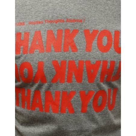 Sivé pánske tričko s potlačou RX3745