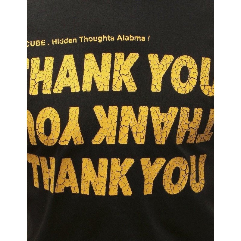 Čierne pánske tričko s potlačou RX3746