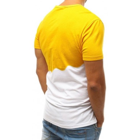 Tričko s krátkym rukávom pre pánov RX3751 - žlté