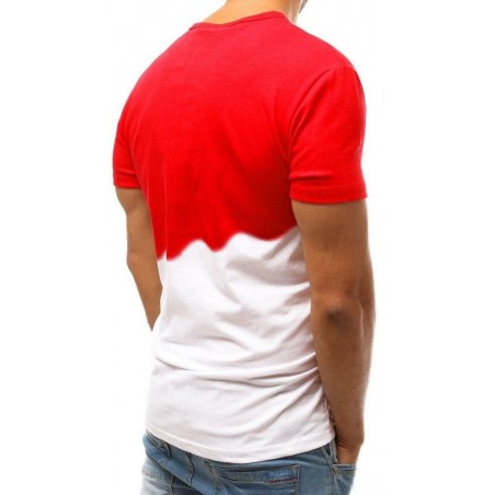 Tričko s krátkym rukávom pre pánov RX3752 - červené