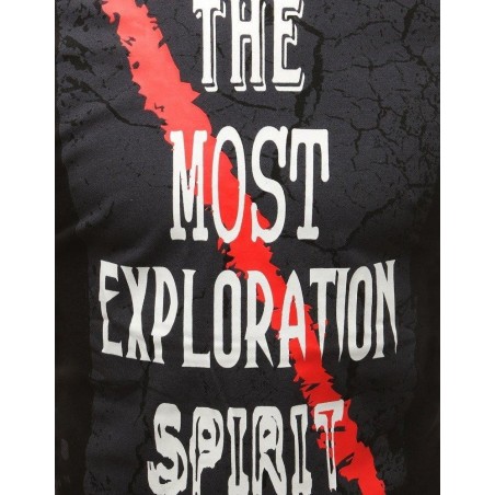 Čierne pánske tričko s krátkymi rukávmi RX3763