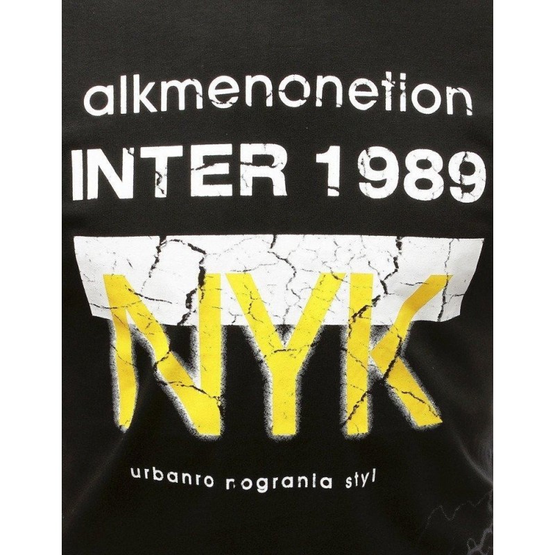 Pánske tričko s potlačou RX3766 - čierne