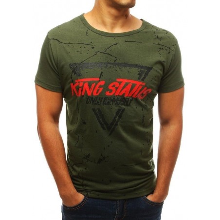 Tričko s potlačou pre mužov RX3773 - zelené