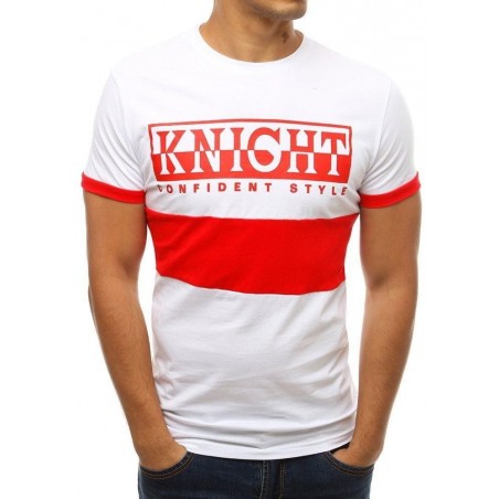 Pánske tričko s krátkym rukávom RX3775 - biele