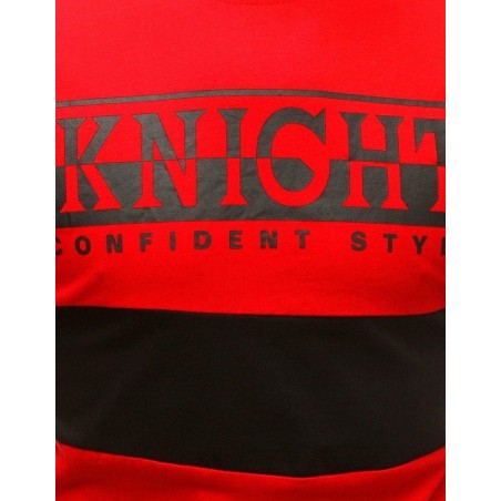 Pánske tričko s krátkym rukávom RX3776 - červené