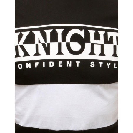 Pánske tričko s krátkym rukávom RX3777 - čierne