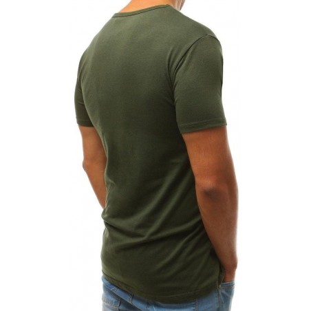 Zelené pánske tričko s potlačou RX3783
