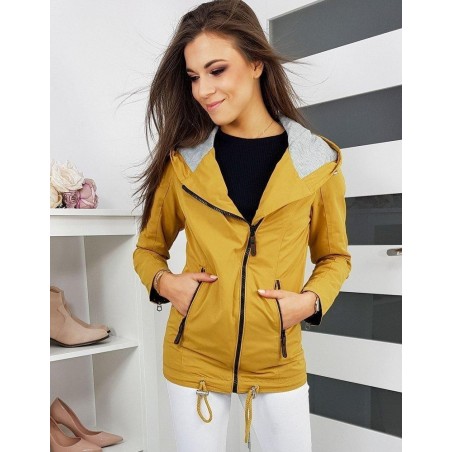 Žltá dámska parka MIRAGE TY1168