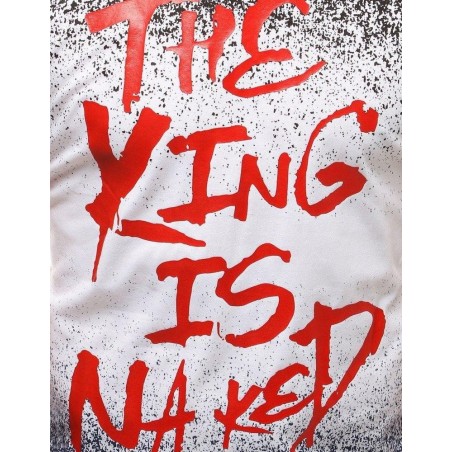 Pánske tričko s potlačou RX3793 - biele