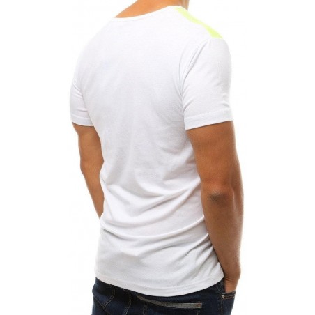 Pánske tričko s potlačou RX3794 - biele