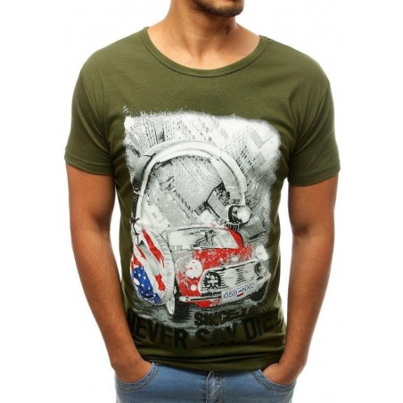 Zelené tričko pre mužov RX3807