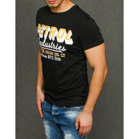Tričko s potlačou pre mužov RX3923 - čierne