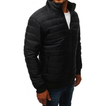 Pánska bunda bez kapucne TX3270 - čierna