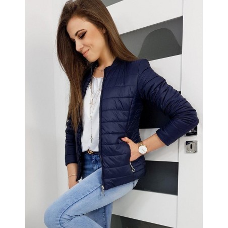 Dámska prešívaná bunda KASTEY TY1221 - tmavomodrá