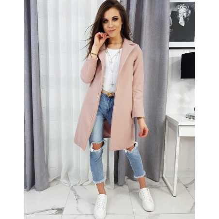 Dámsky ružový kabát ALVEDA NY0325