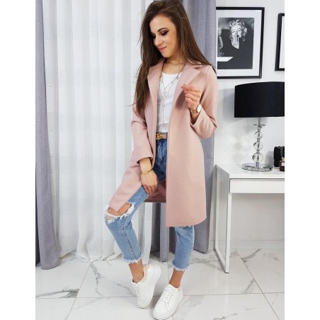 Dámsky ružový kabát ALVEDA NY0325