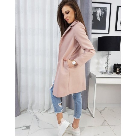 Dámsky ružový kabát ALVEDA NY0325