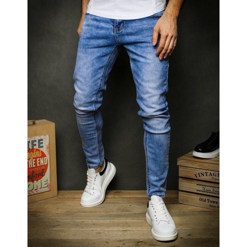 Pánske modré džínsy UX2393