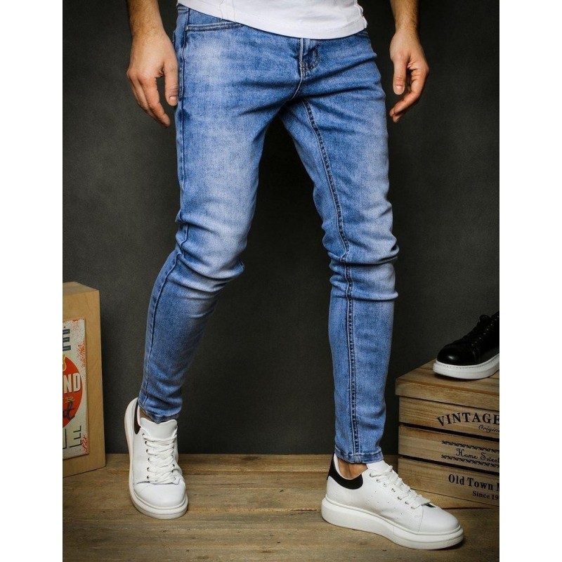 Pánske modré džínsy UX2393