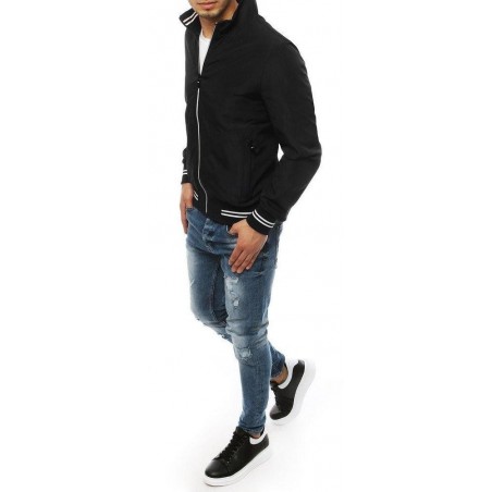 Čierna pánska prechodná bunda TX3262