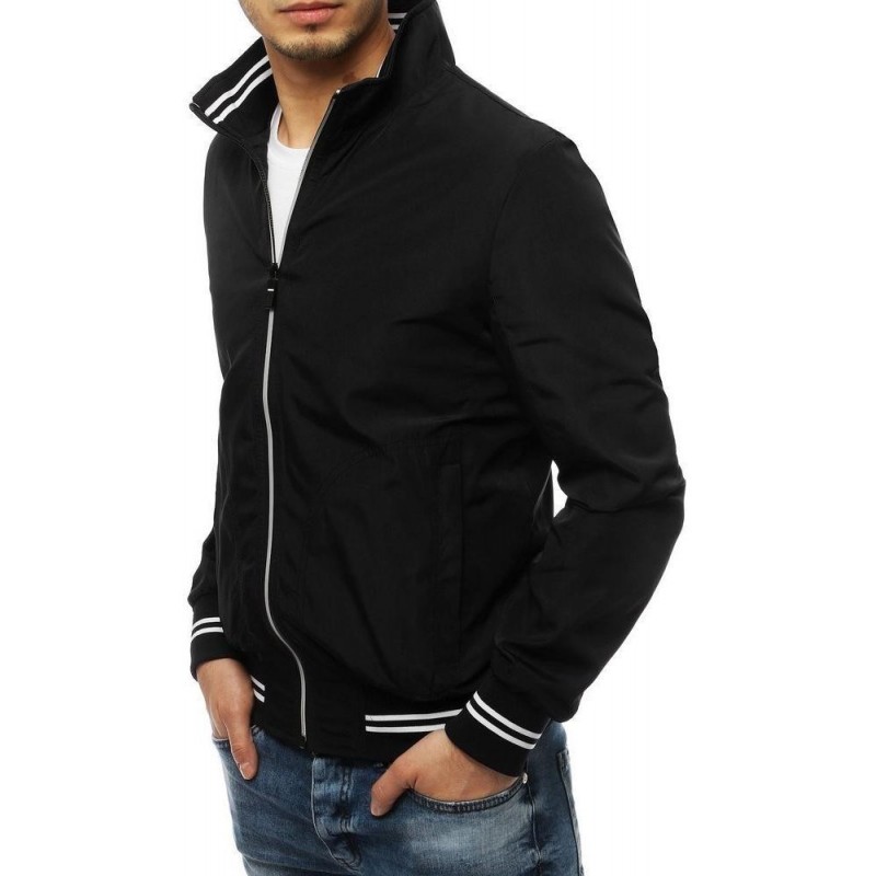 Čierna pánska prechodná bunda TX3262