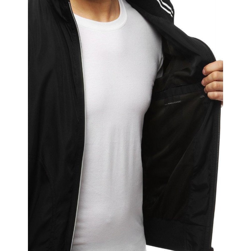 Čierna pánska prechodná bunda TX3262