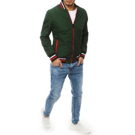 Pánska prechodná zelená bunda TX3279