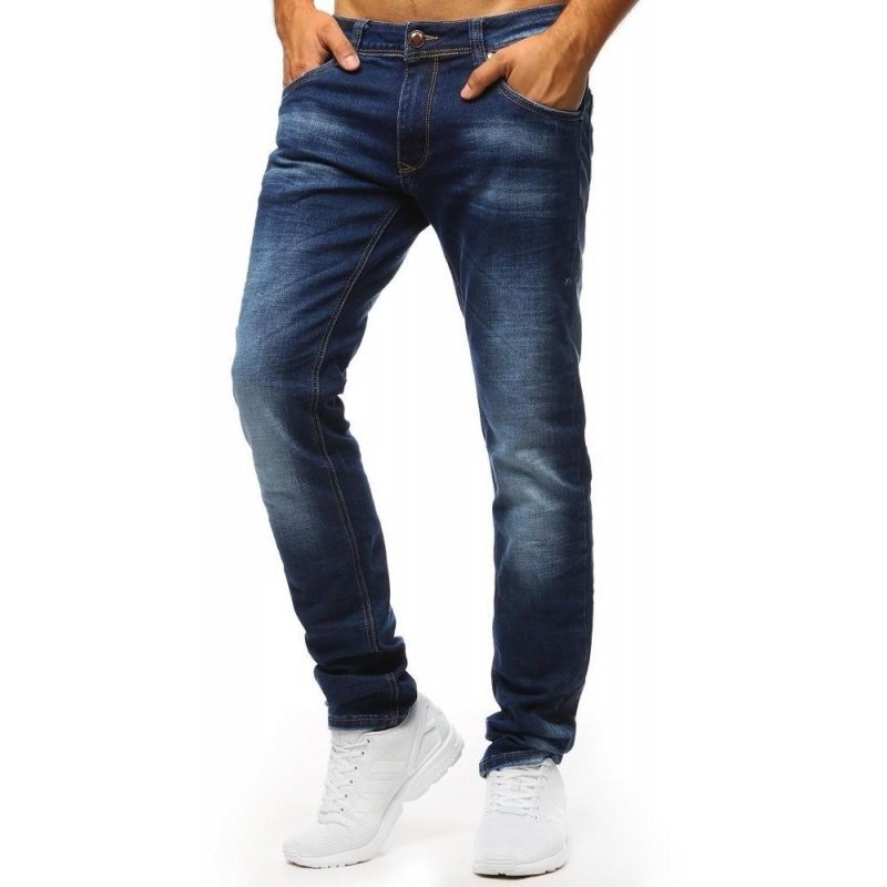 Modré pánske jeansy (ux1318)
